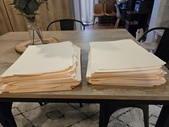 Manila File Folders