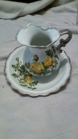 Small Pitcher and Bowl