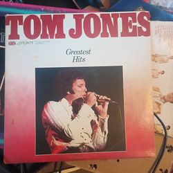 Tom Jones Greatest Hits LP Record
