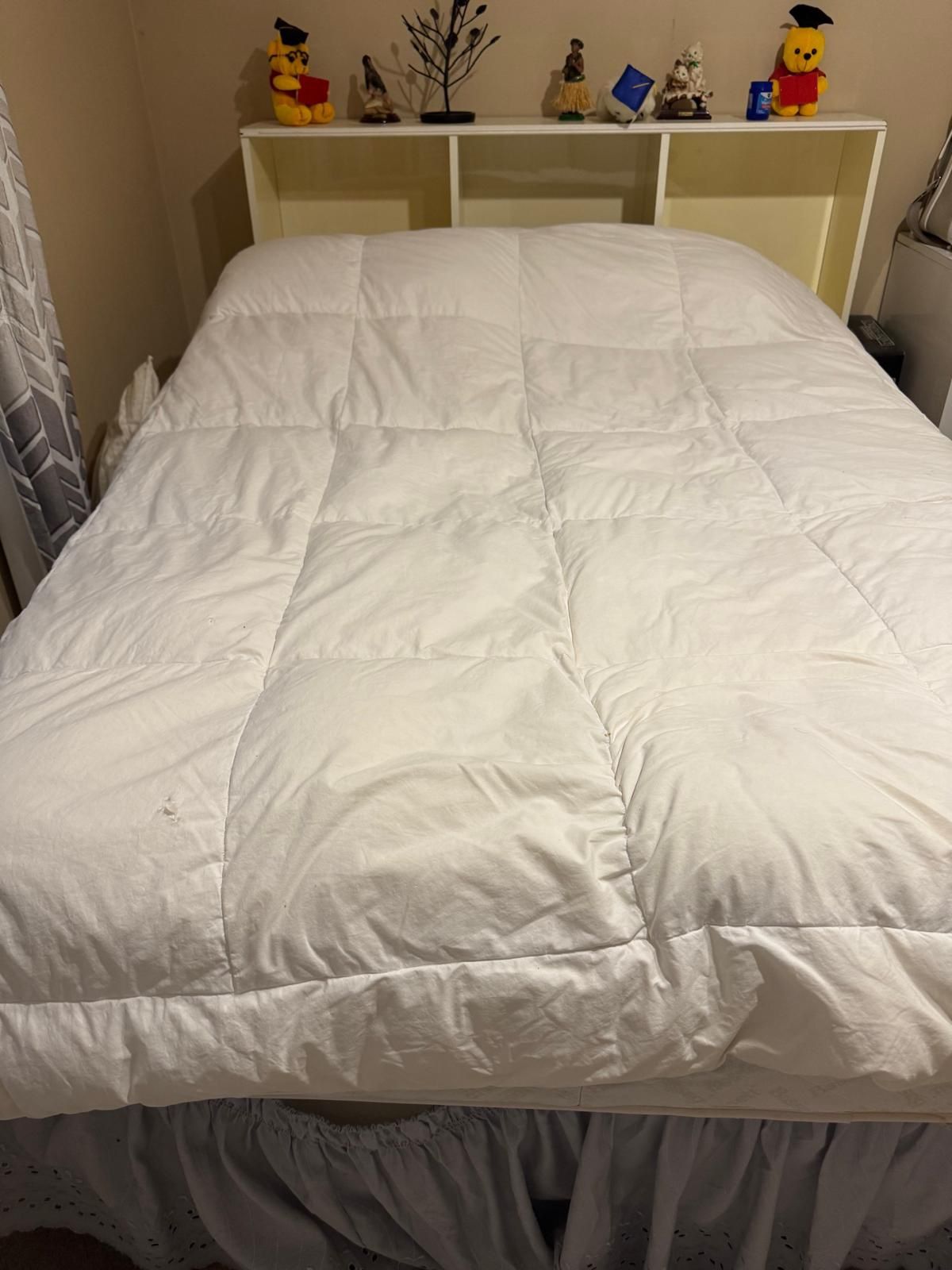 Bedroom Set: Storage Chest, Small Dresser, Large Dresser, And Bed Frame