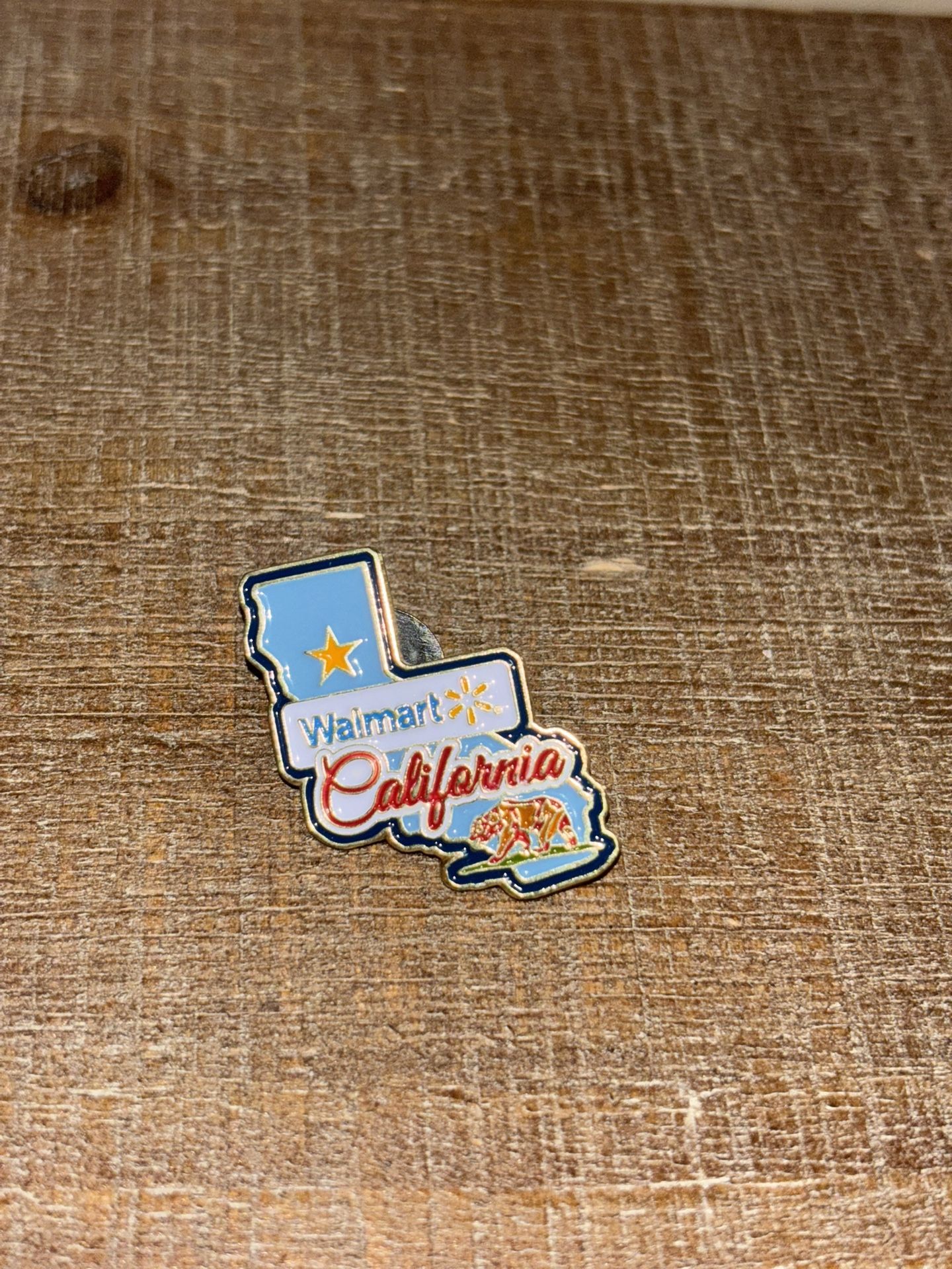 Walmart California Lapel Pin