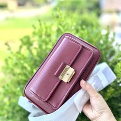 Michael Kors Bradshaw Medium Leather Camera Bag