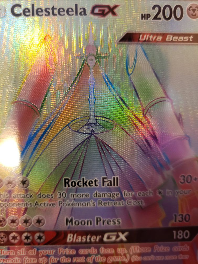Rainbow pokemon card(BLACK FRIDAY SALES)