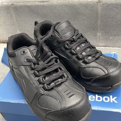 Reebok RB186 Womens Size 8 Athletic Shoe Black Composite Toe