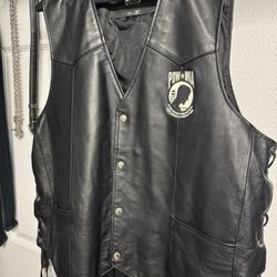 Leather Vest