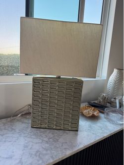 Pair of Crate & Barrel Table Lamps