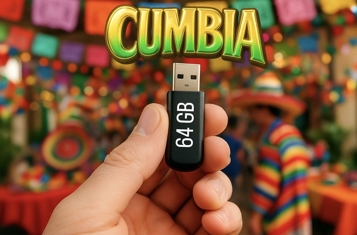 DJ Tools - DJ Equipment 64GB Flash Drive - Cumbia - Música Para DJ