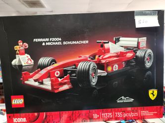 Lego Ferrari f2004 Michael Schumacher building set