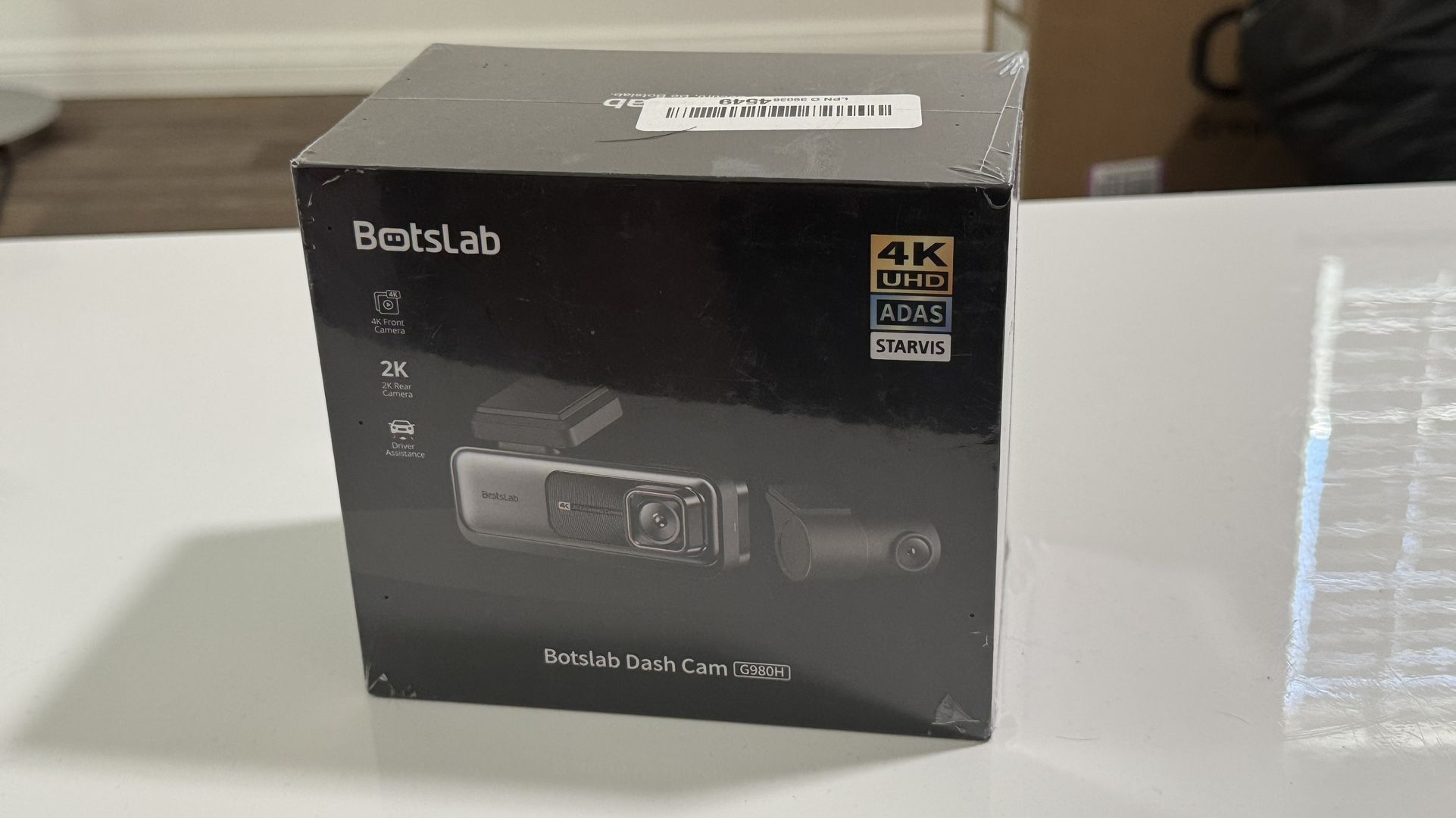 BOTSLAB 4K Dash Cam Front and Rear, 170° Ultra Wide Dashcam with ADAS, Night Vision, 24/7 Parking Mode, Sony IMX415 Sensor, WDR, Free 64GB SD Card, 5G