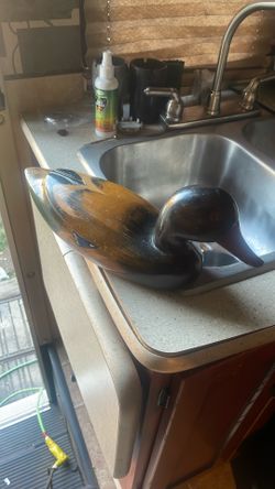 Wooden duck