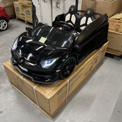 Lamborghini Aventador 24 volts For Two Kids With Parents Remote Control 