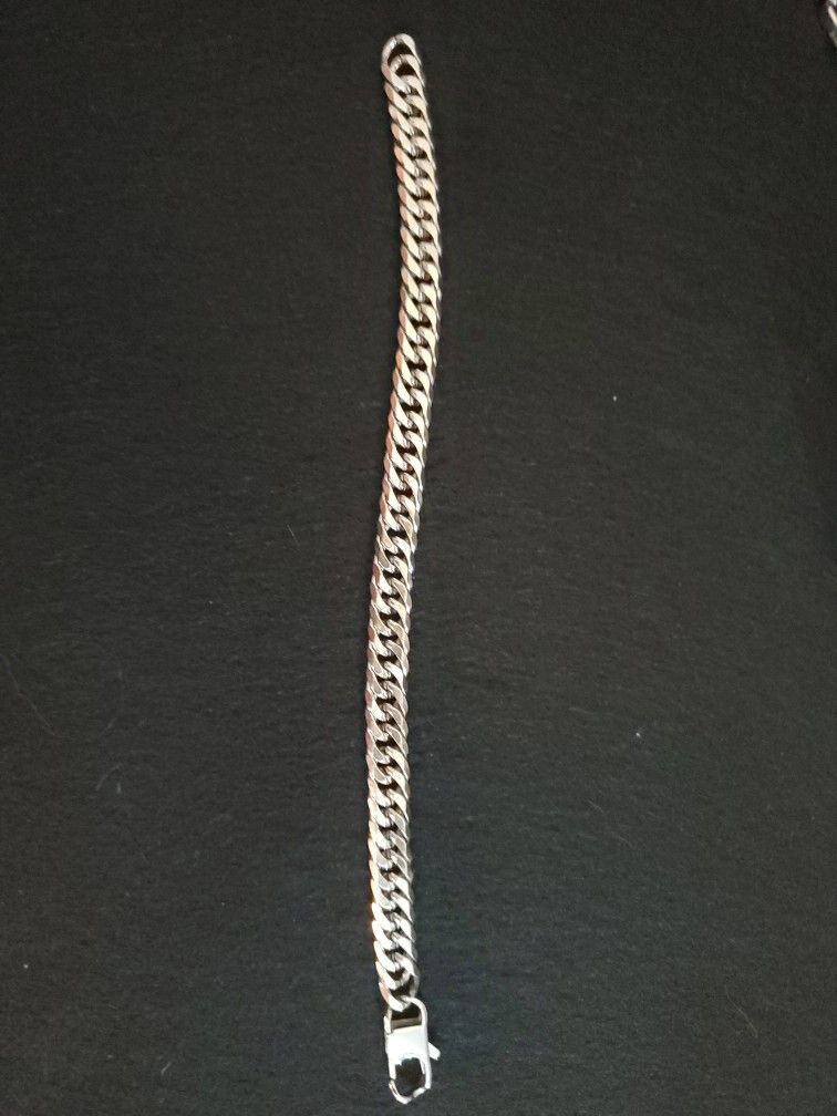 Stainless Steel Cuban Bracelet