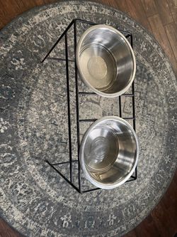 Standing Dog bowls