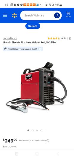 Century FC-90 Flux Core Wire Welder