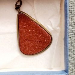 Vintage Sunstone Pendant