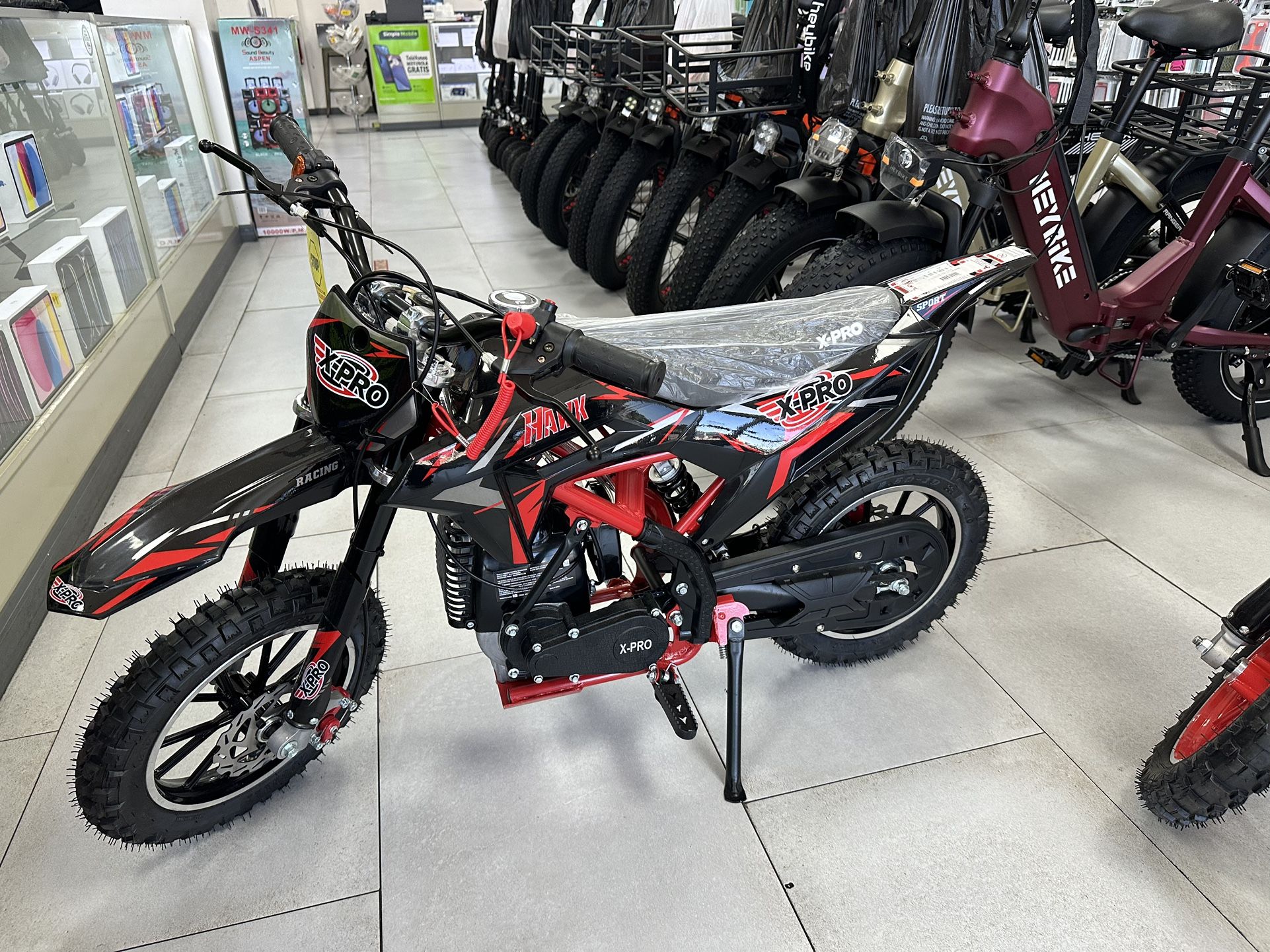 X Pro 40cc Mini Kid’s Dirt Bike 4 Stroke! Finance For $50 Down Payment!!