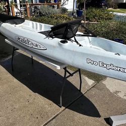 Malibu Pro Explorer Kayak With Carbon Fiber Paddle