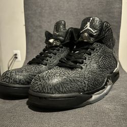 2014 Jordan 5 3Lab5 Black Silver (READ DESCRIPTION)