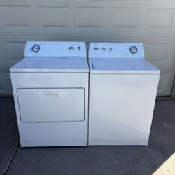 Washer and Dryer 