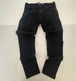Pre Owned Good  Zara  Denim Jeans  Slim Fit Skinny Black  Men  Size 32 x 30