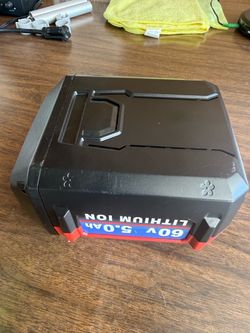 Battery for toro tools 60v/5.0Ah