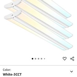 hykolity 4FT LED Wraparound Light with 3 Wattages/3 Lumens/3 CCT Selectable,55W/65W/75W,5500lm/6500lm/7500lm,3000K/4000K/5000K Flush Mount Ceiling Lig