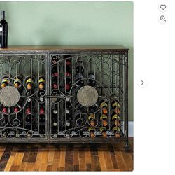 Wine 🍷 Rack Console Table Furniture 