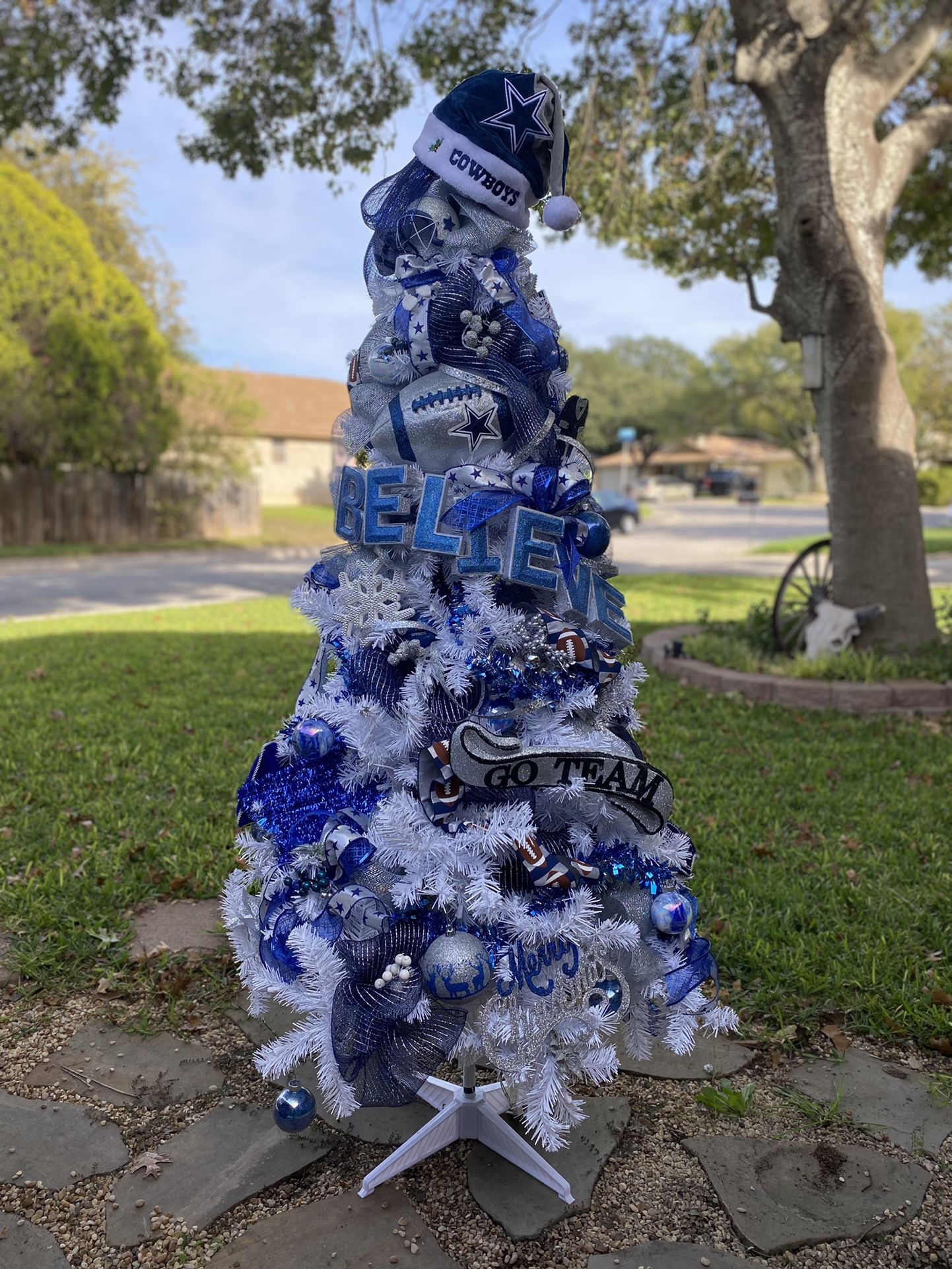 Dallas Cowboy Christmas Tree