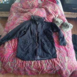 Authentic US Navy Black Parka
