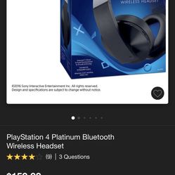 PlayStation Wireless Headset