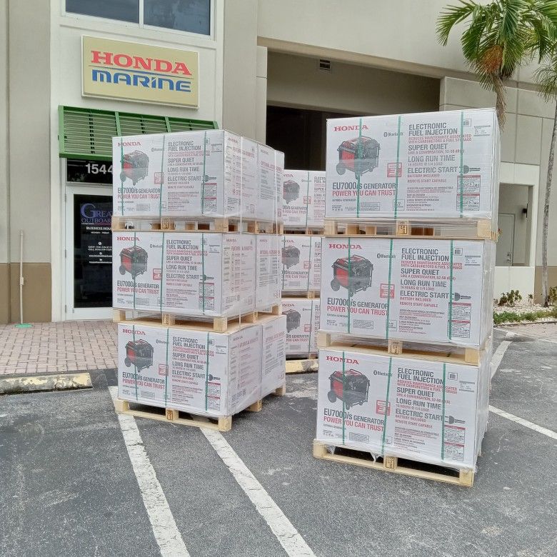 New Honda EU7000IS IN STOCK.