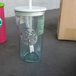 Starbucks Recycled Glass Cup