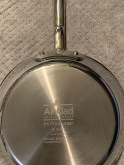 All Clad 8.5” D5 Stainless Steel Fry Skillet Pan