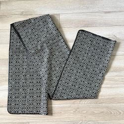 ISHU x Jay-Z Reasonable Doubt Black Reflective Scarf