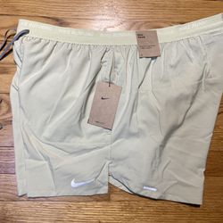 Nike Men's Dri-FIT Flex Stride 5" Brief-Lined Trail Running Sz 3XL New! Green