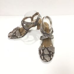 Lucky Brand Pacora Snake Print Sandals Size 8