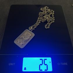 10k Chain And Pendant 