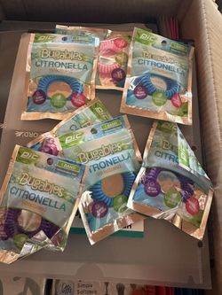 Citronella Bracelets. 