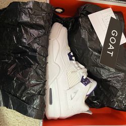 Jordan 4 Metallic Purple Size 5.5