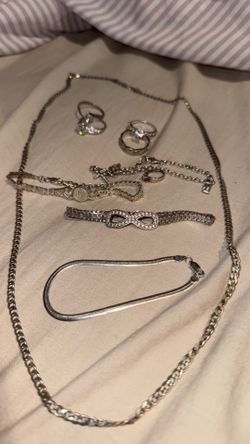 SILVER 925- RINGS, CHAIN, BRACELETS
