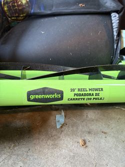 Greenworks Reel Mower