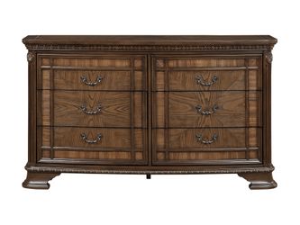 Ivoura Warm Walnut Dresser