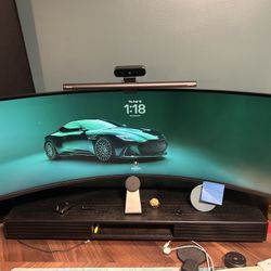 Ultrawide Monitor With Stand And Arm