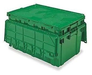 Buckhorn interlocking stack plastic totes