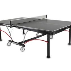 Ping-Pong Elite II Table Foldable Regulation Size Tennis Table w/ Caster Wheels