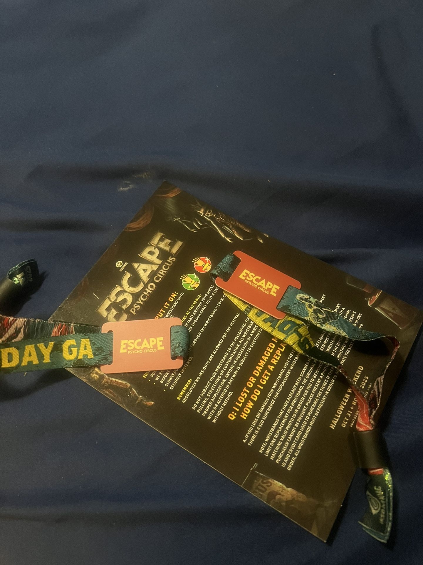 Escape Halloween Tickets