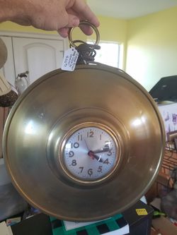 Vintage Brass Sessions Clock