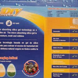 2 PACK -RV - EVA- DRY  MOISTURE  EXCESS REMOVER