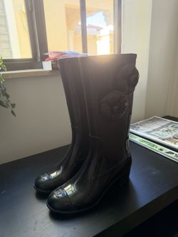 Chanel Rain Boots