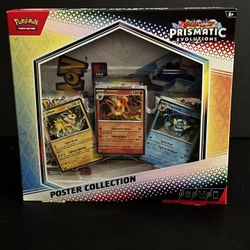 Pokemon Prismatic Evolutions Poster Collection 